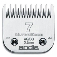 Andis UltraEdge® Detachable Blade, Size 7 Skip Tooth Stål